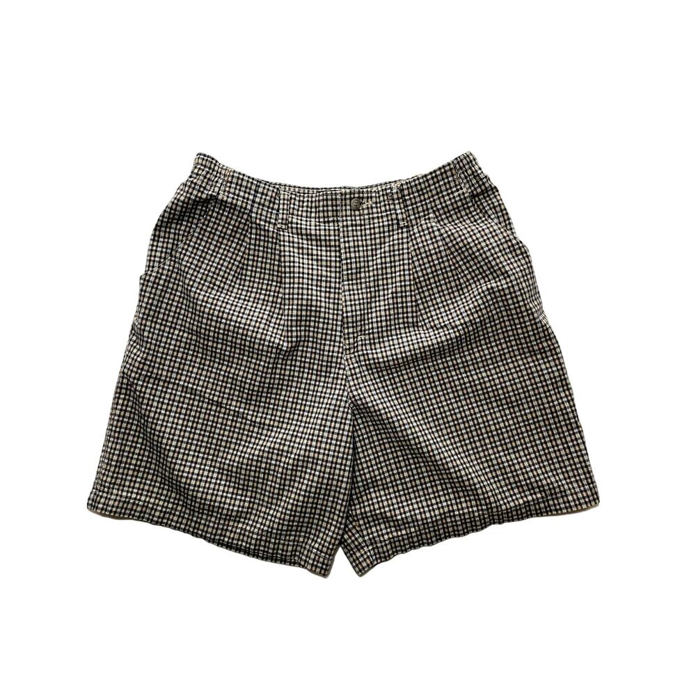 Lee Casuals Wrinkle Free  Plaid Shorts Size 16